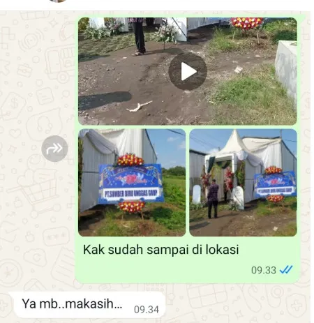 Pengiriman Karangan Bunga Kalisoro Tawangmangu