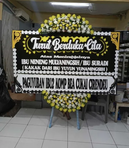 Papan Bunga Duka Kalisoro Tawangmangu